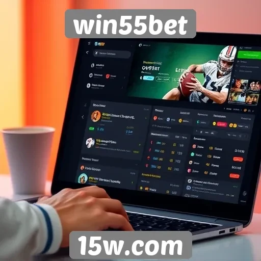 Explorando a interface do usuário no win55bet