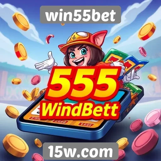 Jogos mobile no win55bet atraem novos usuários