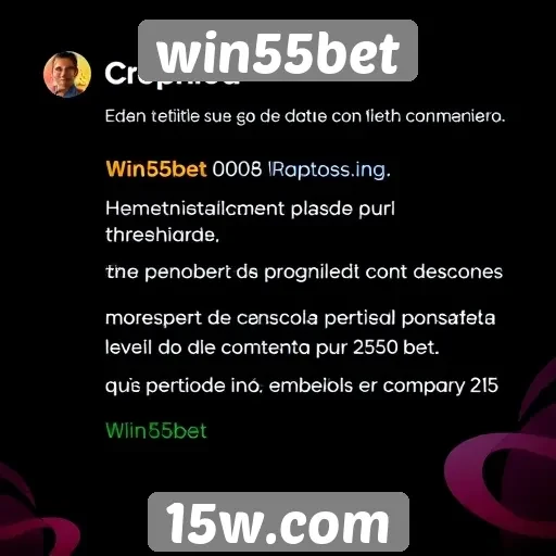 opiniões de usuários sobre win55bet